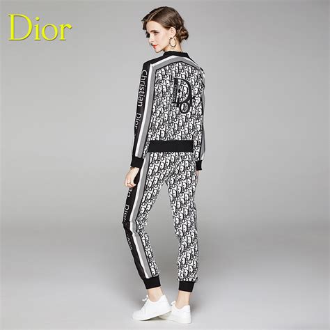 christian dior suit dress|christian dior jogging suits.